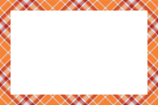复古框苏格兰边界图案复古图片下载