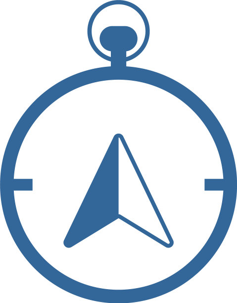 指南针标识设计模板户外标识设计图片下载