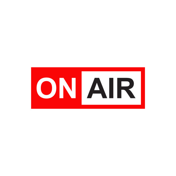 关于空中电台标志设计模板图片下载