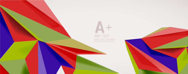 三角形几何背景低多边形3d图片下载