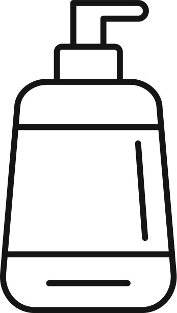 护发素分配器图标轮廓风格图片下载