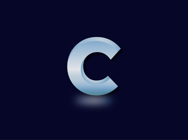 C字母现代标志设计理念图片下载
