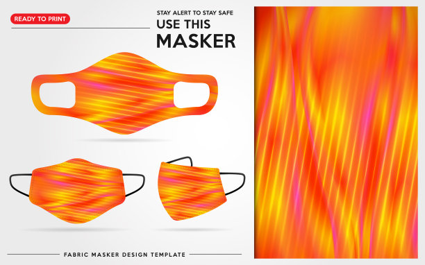 用抽象模板设计现代面膜图片下载