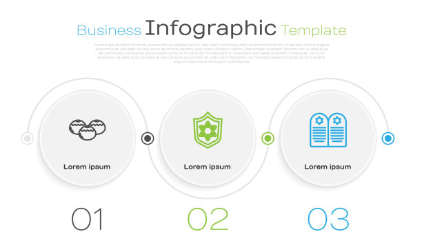 设行犹太甜面包盾与星的图片下载