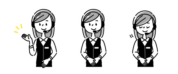 呼叫中心概念或支持服务，图片下载