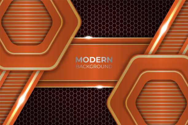 现代奢华金色对角线背景辉光效果图片下载