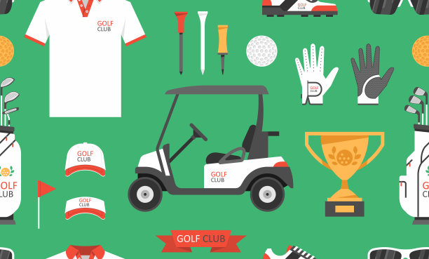 无缝模式与高尔夫游戏图片下载