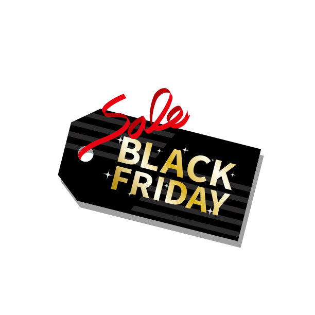 黑色星期五标签插图图片下载