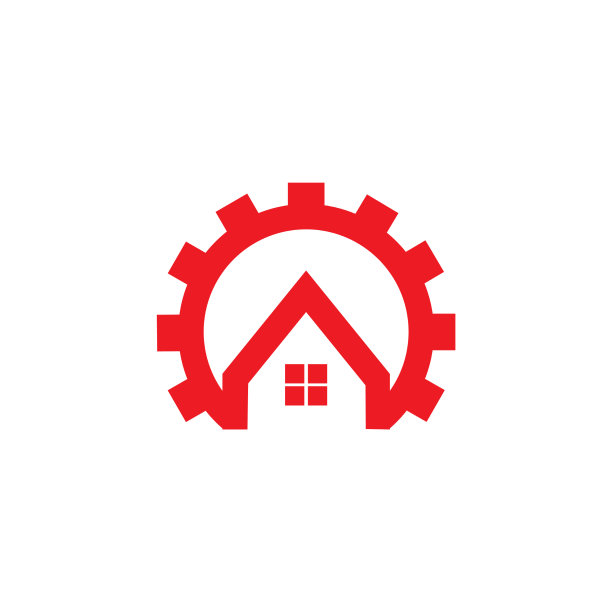 家居齿形机服务标志装饰标志图片下载