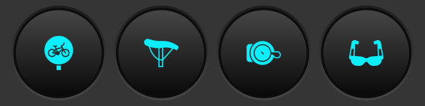 设置自行车座椅铃和运动自行车图片下载