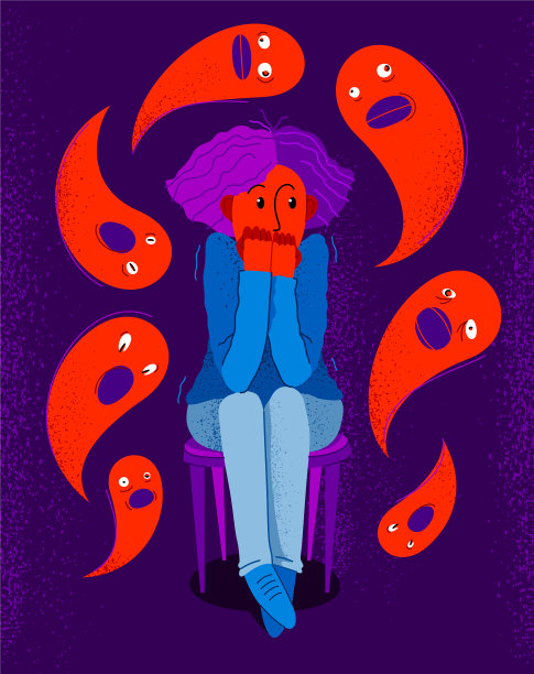 恐惧鬼灵和灵异女孩图片下载