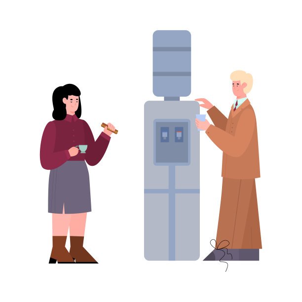 办公室工作人员在午休时间谈论水图片下载