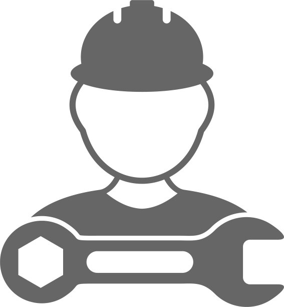 建筑工人图标工程简单图标图片下载