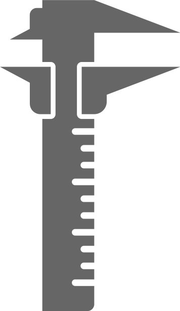 设置标尺工具图标工程简单图标图片下载