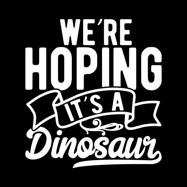 希望这是一个恐龙字母设计图片下载