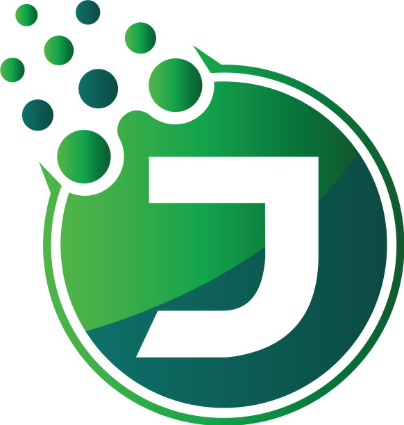 J字母现代实验室标志设计理念图片下载