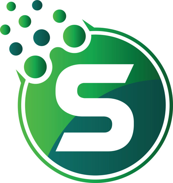 S字母现代实验室标志设计理念图片下载