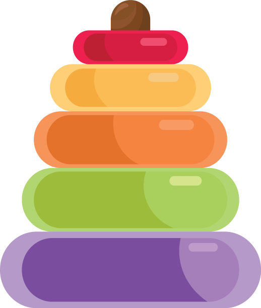 环，金字塔，滑板风格的图标图片下载