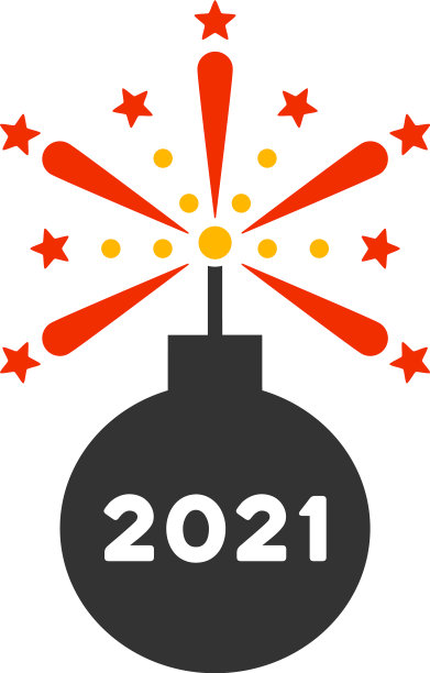 2021烟花雷管平图标图片下载
