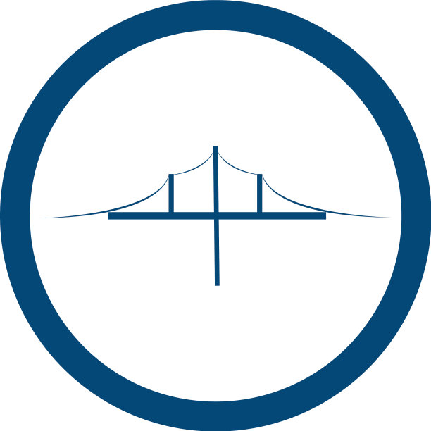 桥标模板图标图片下载