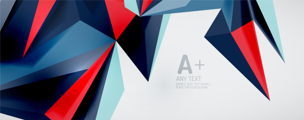 三角形几何背景低多边形3d图片下载