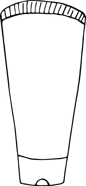 管膏包装图标贴纸素描手图片下载