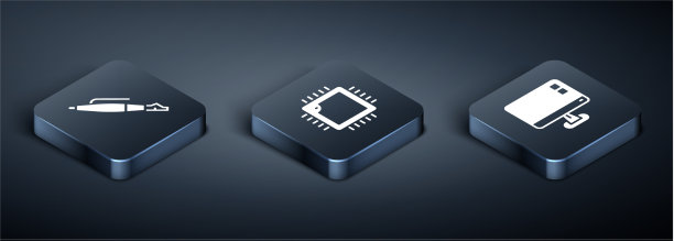 设置等距钢笔笔尖电脑显示器图片下载