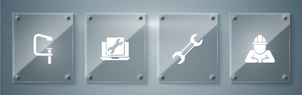 设置建设者扳手扳手笔记本服务和图片下载