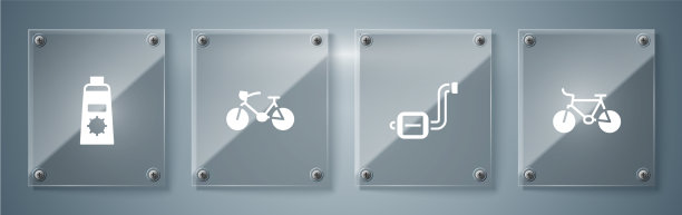 把自行车踏板和防晒霜放在管子里图片下载