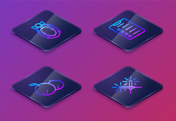 设置等距线圣诞花环橘子图片下载