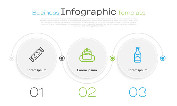 设置线糖果蛋糕和香槟瓶图片下载