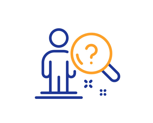 搜索员工线图标面试候选人图片下载