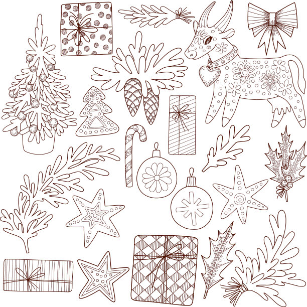 传统符号中国新年春天图片下载