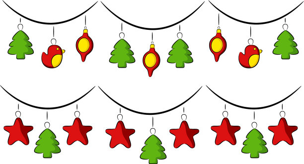 圣诞花环图片下载