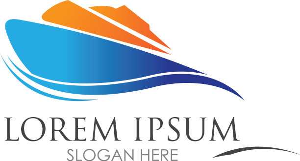 邮轮标志形象设计图片下载