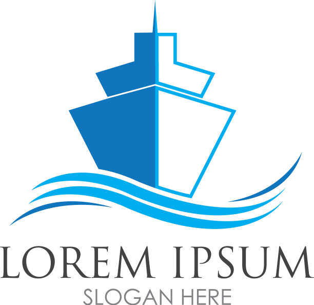 邮轮标志形象设计图片下载