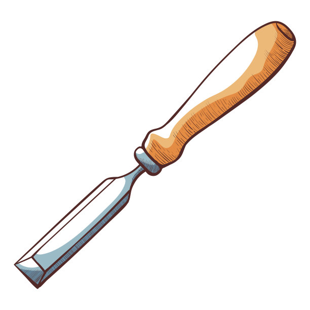 专业木工雕刻木工凿工具图片下载