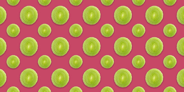 食物图案背景-萝卜，罗勒叶图片下载