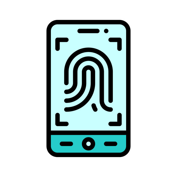 指纹扫描仪app图标移动应用程序图片下载