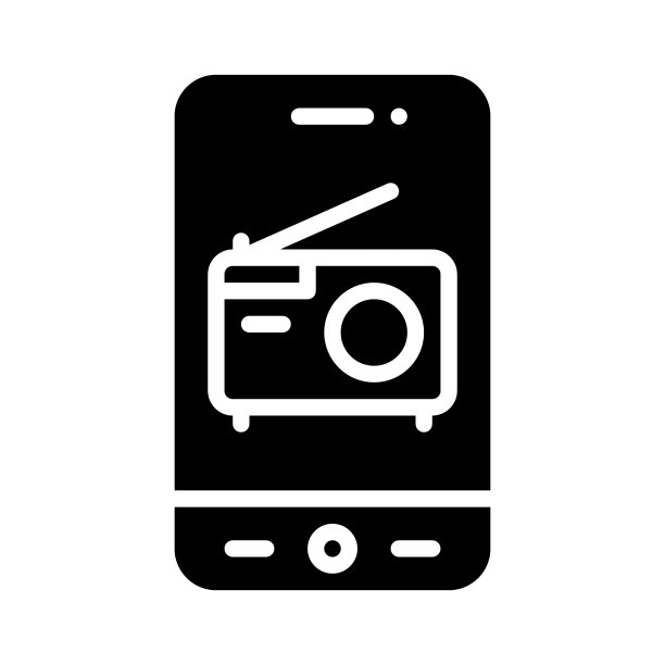 无线电应用程序图标移动应用程序图片下载