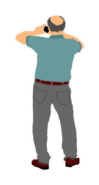 资深旅游摄影师与相机拍摄图片下载