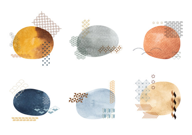 设置画笔描边元素亚洲图标图片下载