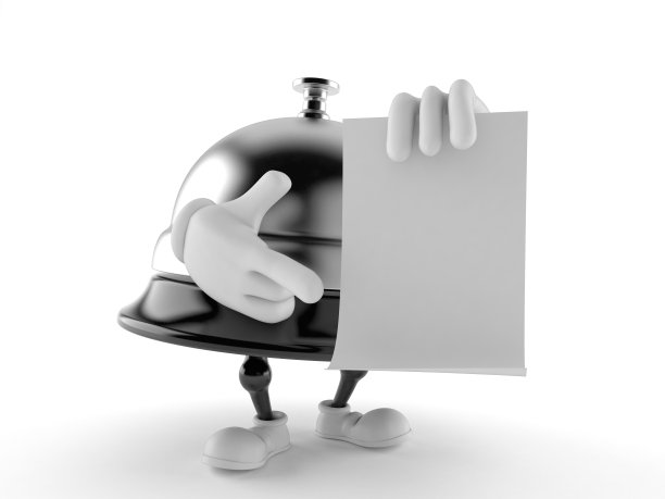 酒店的钟字指着白纸上的手指图片下载