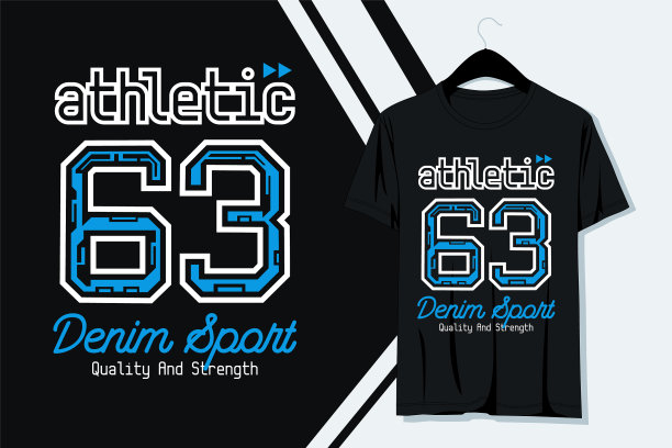 运动t恤设计图片下载