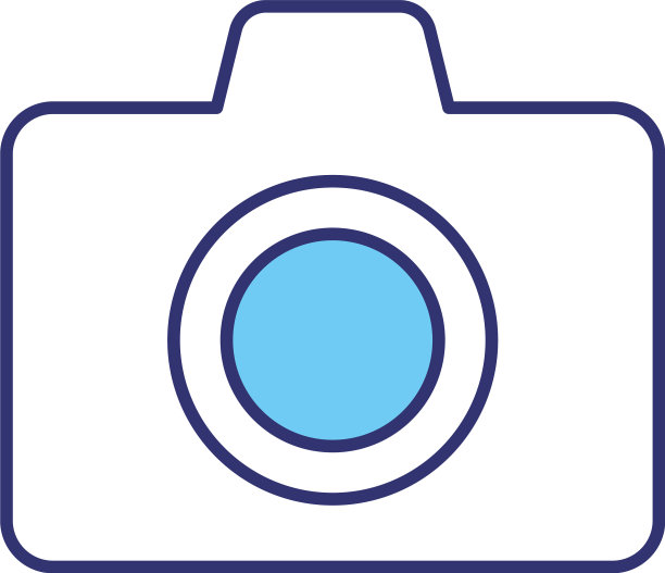 相机摄影线条风格图标图片下载