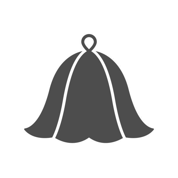 桑拿帽剪影矢量图标孤立在白色背景。桑拿帽图标为web，移动应用程序，UI设计和打印图片下载