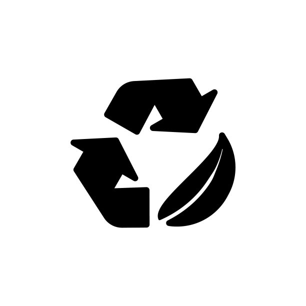 生态叶绿色自然环境标志图片下载