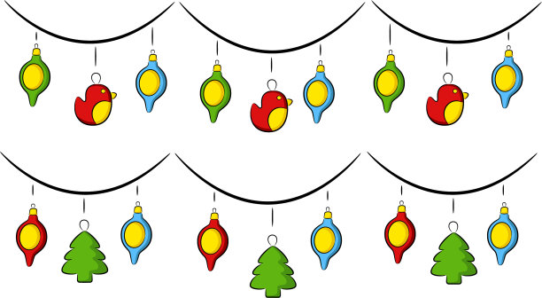 圣诞花环图片下载