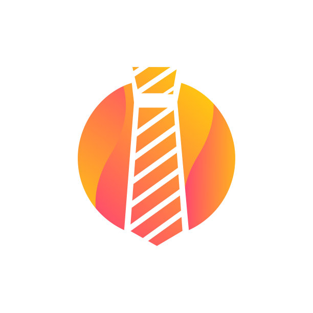 领带商人服装配件图标矢量图片下载