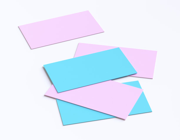 名片模板上的白色背景图片下载